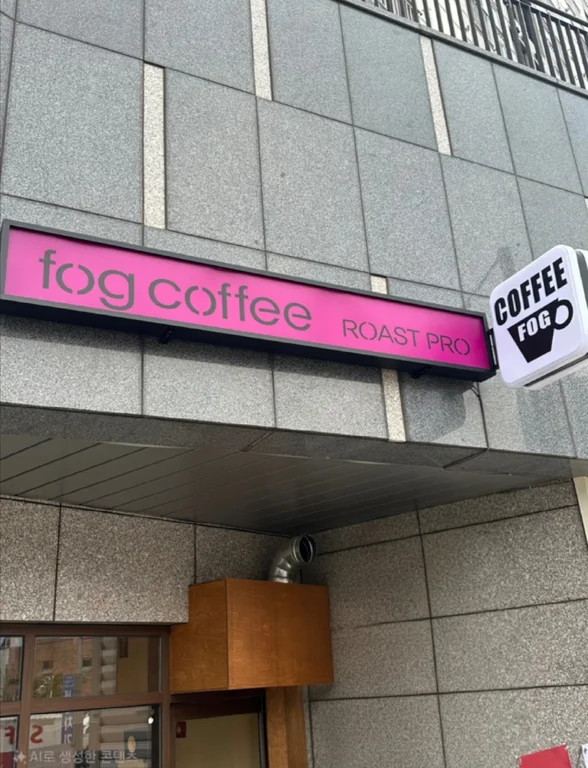 능곡카페 포그커피