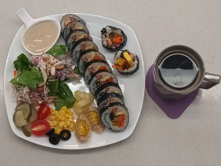 마실커피&김밥