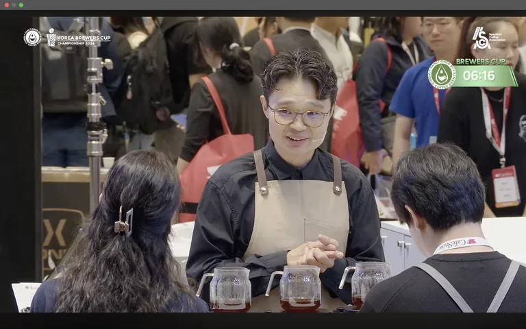 커피내리는 버스정류장