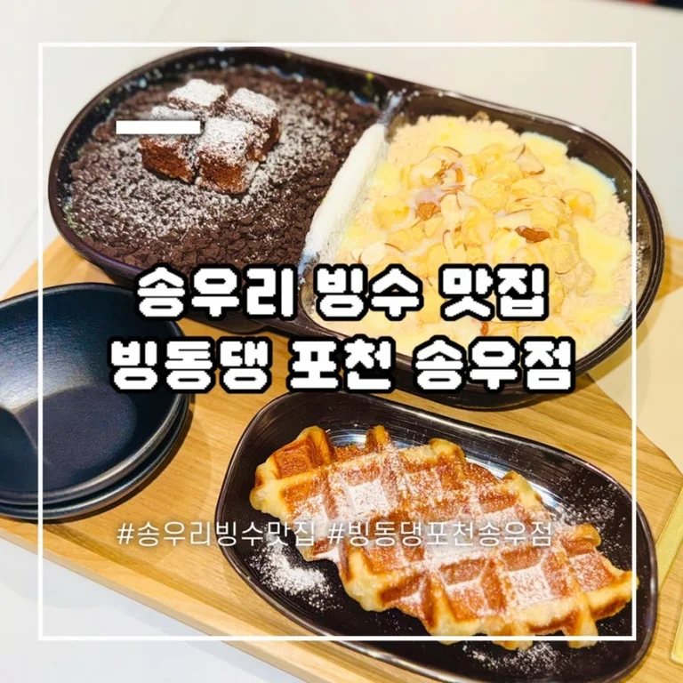 빙동댕 프리미엄 빙수카페 포천송우점