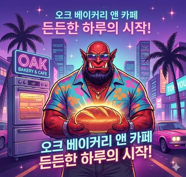 오크베이커리카페