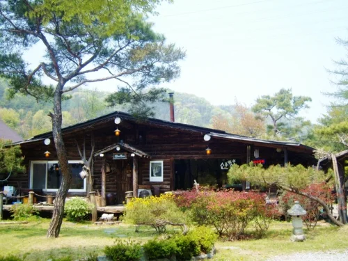 산에서