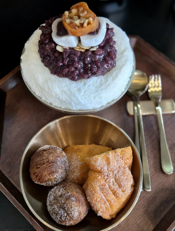 수통골 정이당 찹쌀꽈배기