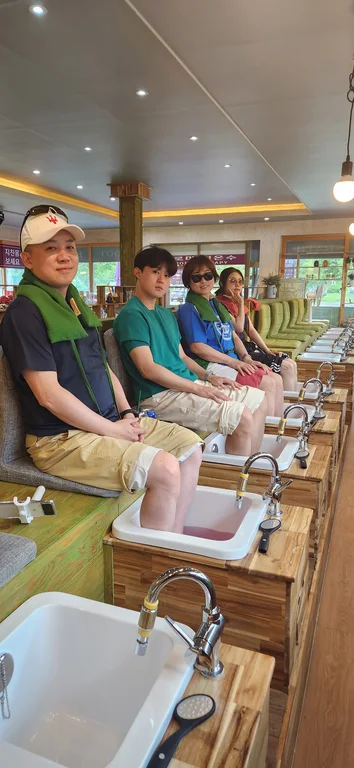 허브힐족욕카페