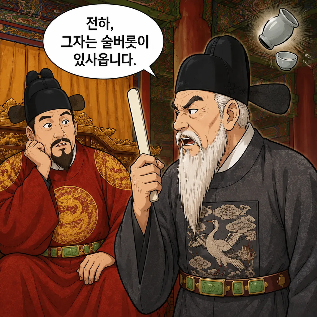 수군 대장 자리, 술 한 잔에 날아갔다고? 2컷