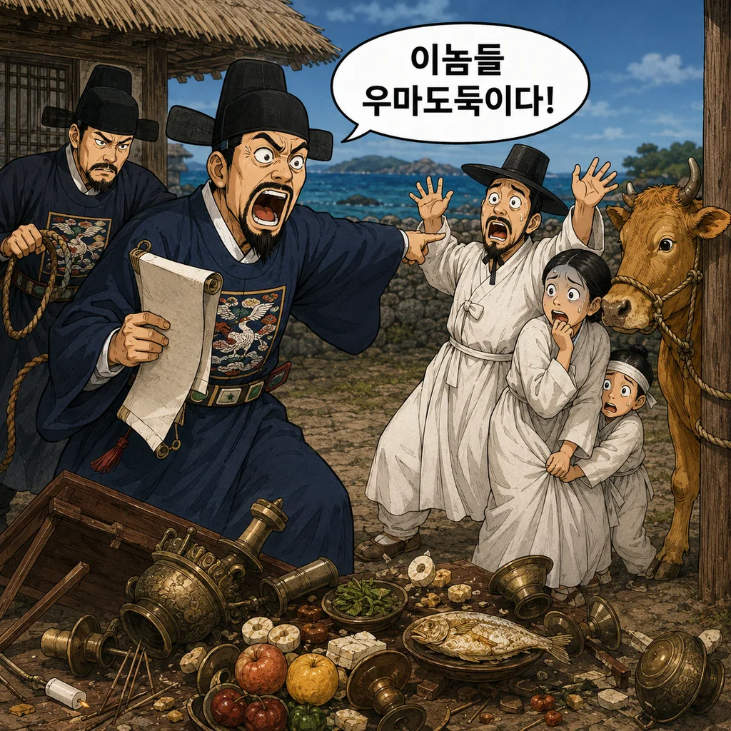 내 소 잡아 제사했더니 우마도둑으로 몰린 제주 사람들? 2컷