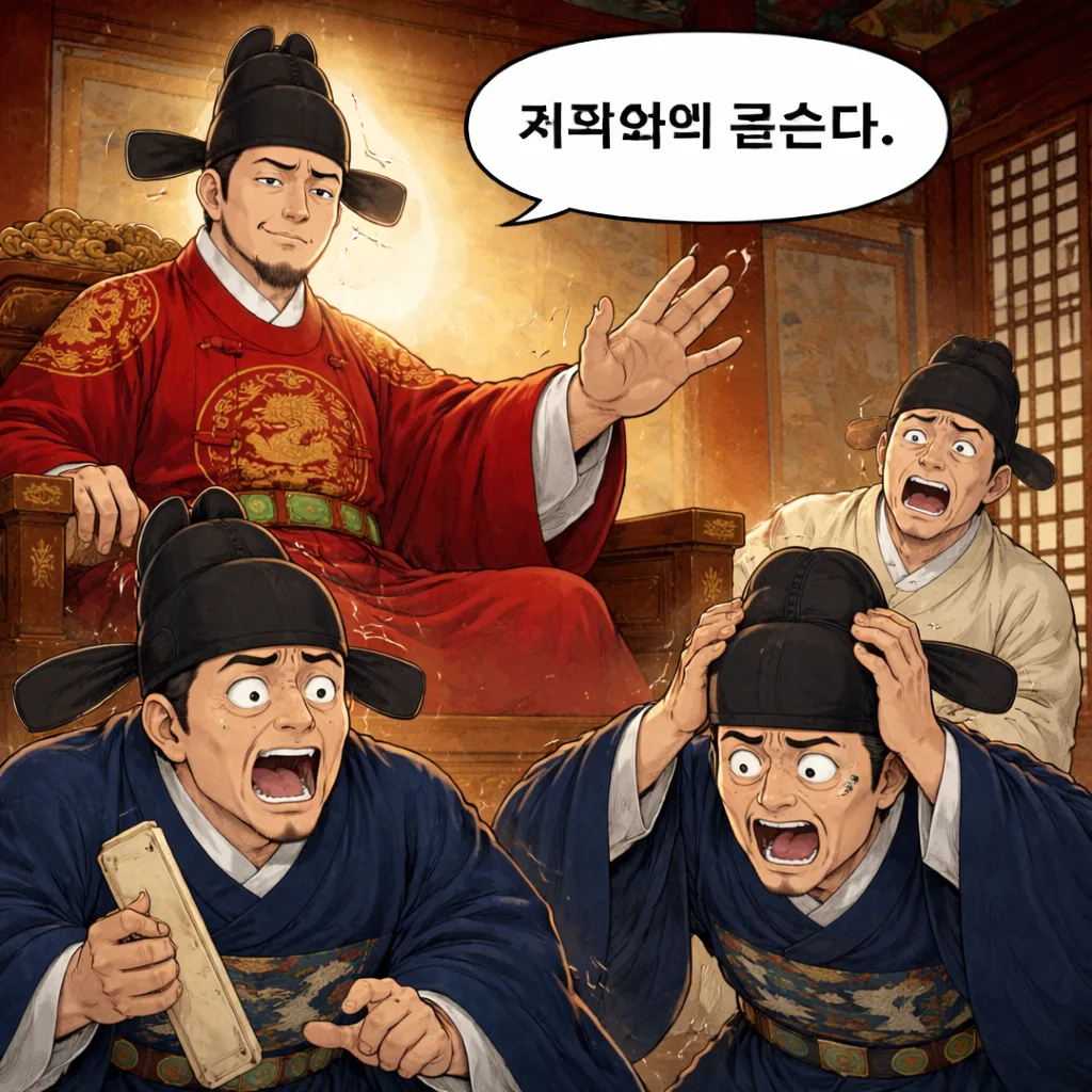 신수근 사위라서? 중종이 탄핵을 거부한 진짜 이유 4컷