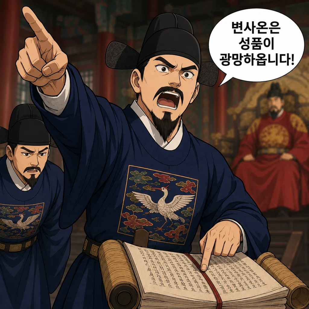 임금이 청원 다 거절하고 딱 한 명만 자른 이유는? 2컷