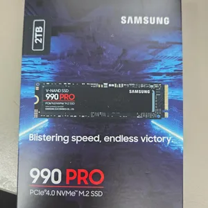 삼성 990 PRO 2TB SSD 미개봉 새제품