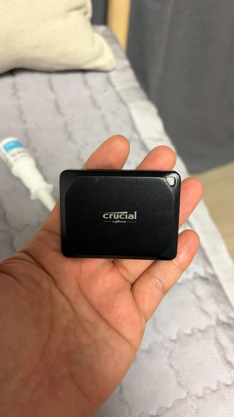 Crucial 휴대용 SSD 블랙 x10 pro 2tb