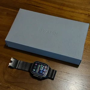 애플워치 울트라2 49mm 블랙 정품 티타늄 밀레니즈 루프(박스포함)