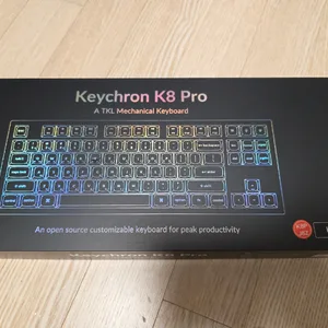 키크론 K8 Pro 저소음적축 기계식 키보드 풀박스