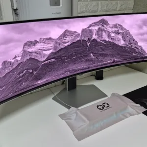 삼성 오디세이 OLED G9 G93SC S49CG934 모니터 팝니다.