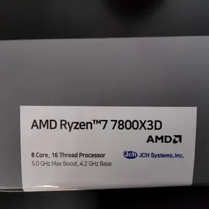 AMD 라이젠7 5세대 7800X3D 라파엘 멀티팩 국내 정품 미개봉 새제품 팝니다.