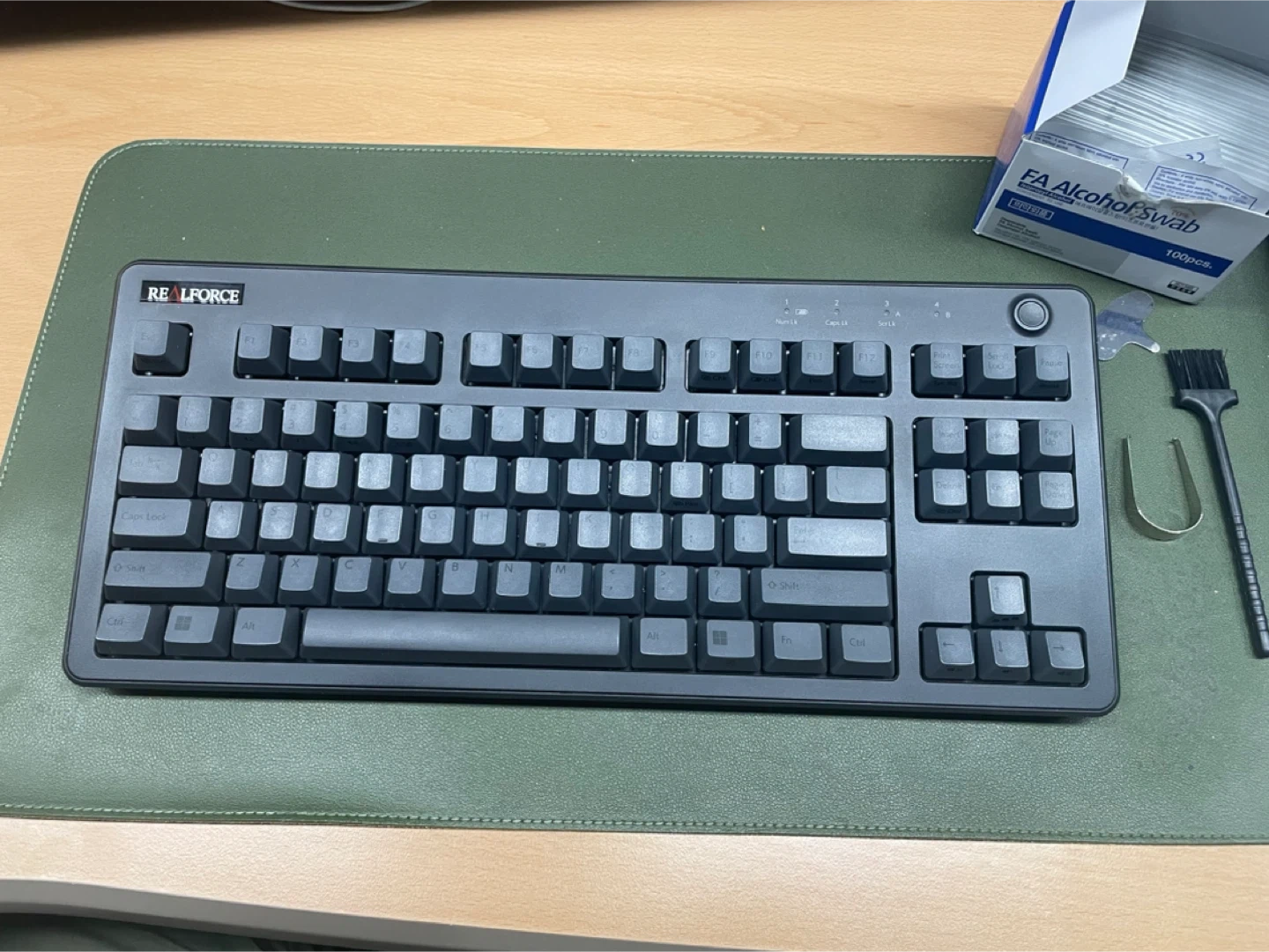 리얼포스(REALFORCE) R3 텐키리스 저소음 키보드 R3HD11