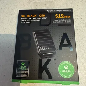 XBOX 시리즈 X,S용 WD BLACK 스토리지 확장카드 512GB 미개봉 새제품 팝니다.