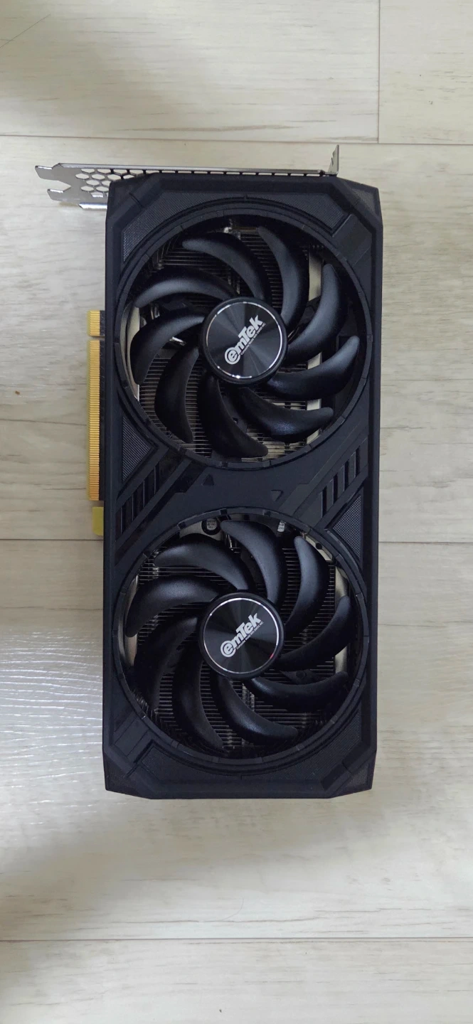 이엠텍 RTX 4060ti Storm X Dual D6 팝니다