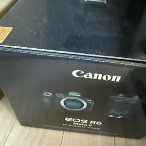 민트급 캐논 EOS R6 Mark II RF24-105mm F4 L IS USM KIT
