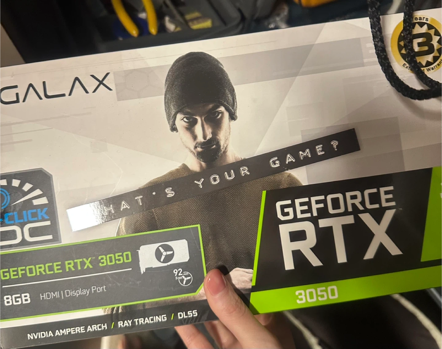 GALAX RTX 3050 8GB 1-Click OC