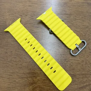 애플워치 울트라 49mm 정품 오션밴드 옐로우 최상급!!!!