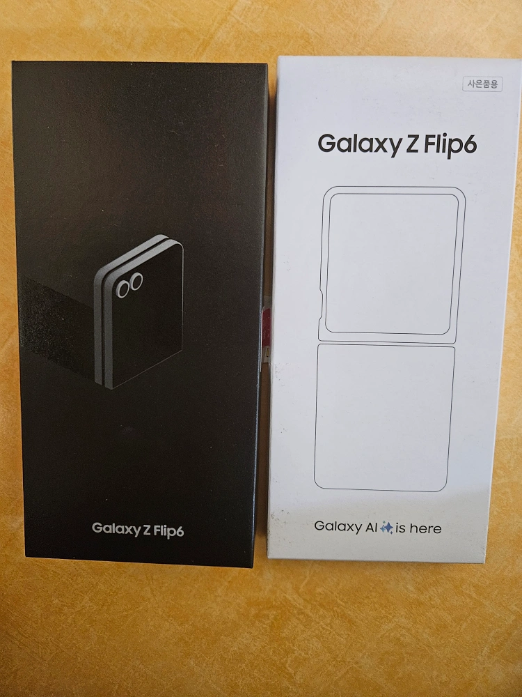 미개봉 갤럭시 Z 플립6 256GB(실버쉐도우)