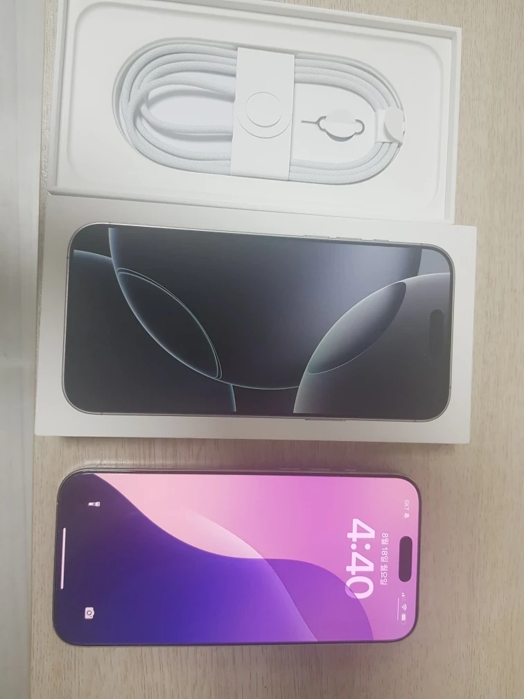 아이폰 16 Pro Max 화이트 256