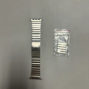 얼루어웨이브 애플워치 링크 브레이슬릿 실버 49mm
