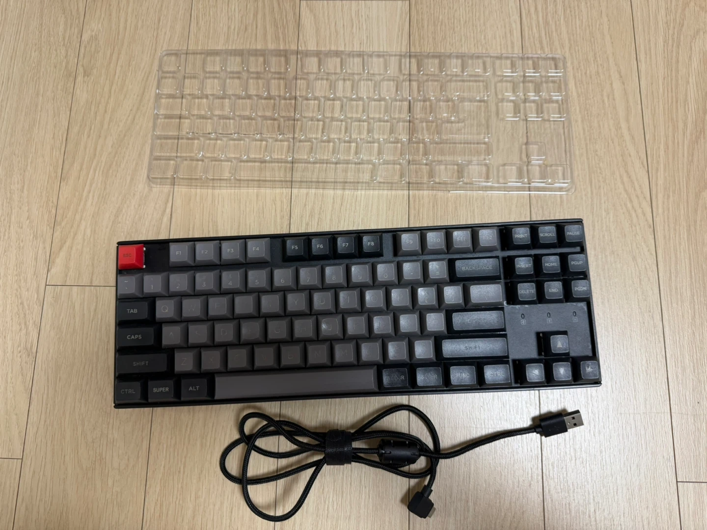 KEYCHRON 키크론 K8 기계식 키보드 텐키리스 블랙