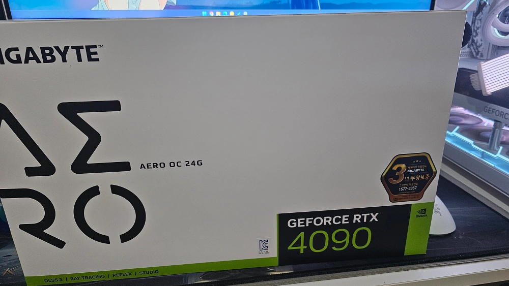 GIGABYTE RTX4090 AERO OC 24G 판매합니다