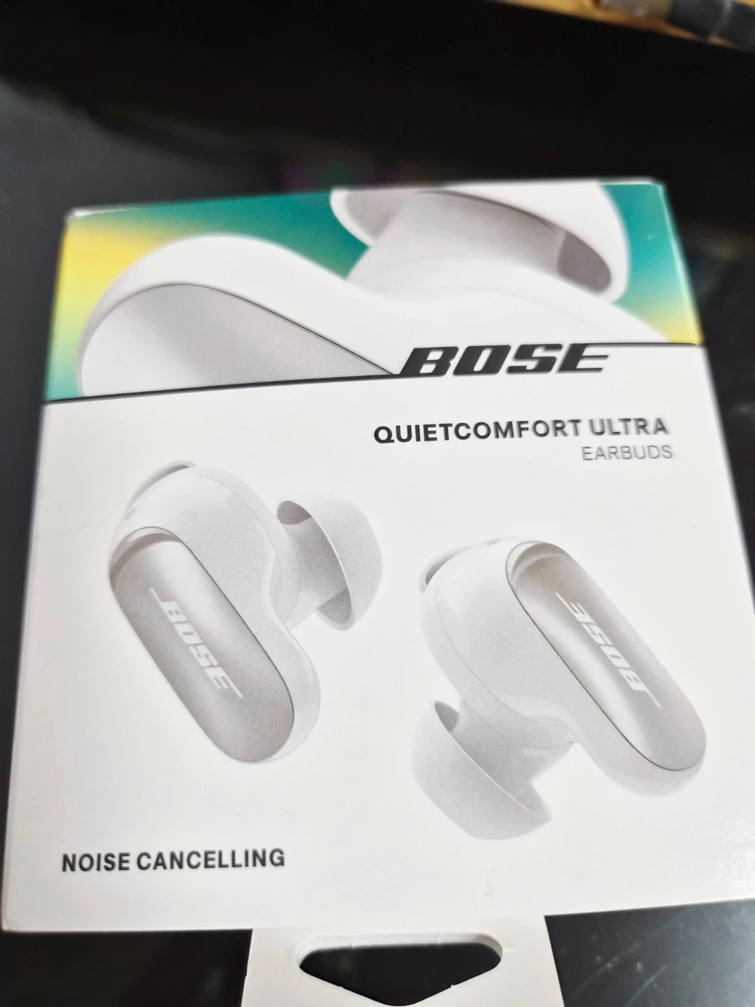 보스 QC 울트라 이어버드 화이트