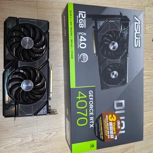 ASUS DUAL RTX 4070 12GB 그래픽카드