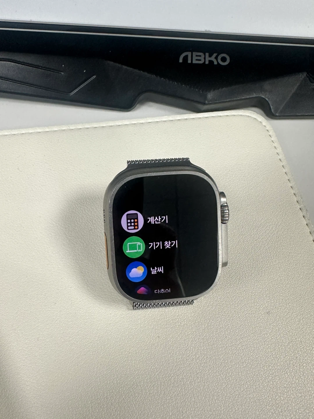 애플워치 울트라 2 티타늄 풀박스 AppleCare+ 26/08/13