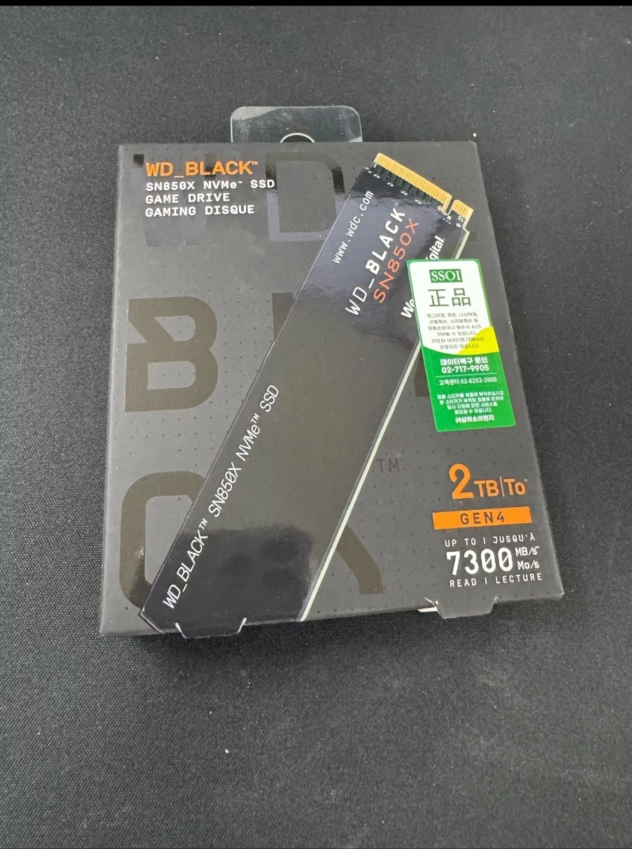 ssd 2테라 팝니다. Western Digital WD BLACK SN850X 2TB