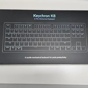 키크론 K8 LED 갈축 일주일 사용 후 보관