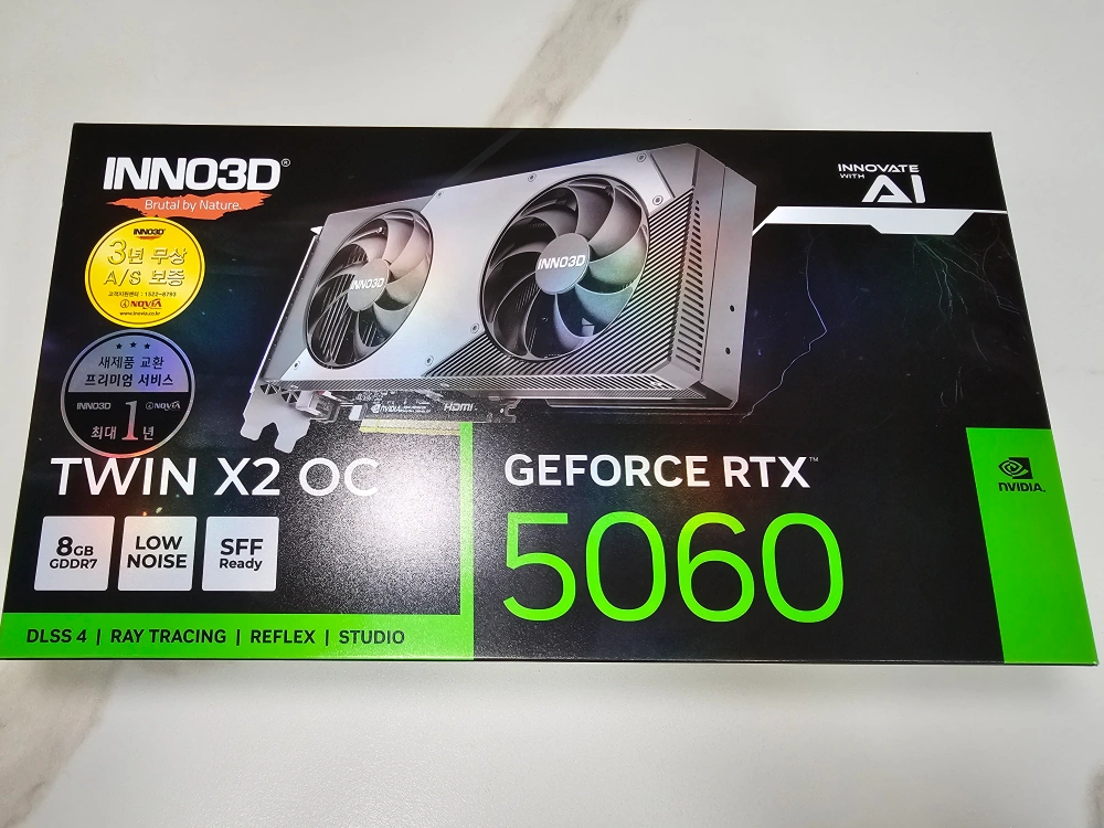미개봉 INNO3D RTX 5060 Twin X2 OC