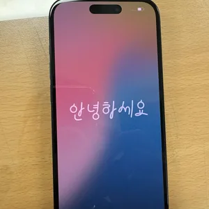 아이폰15 256 블랙팝니다