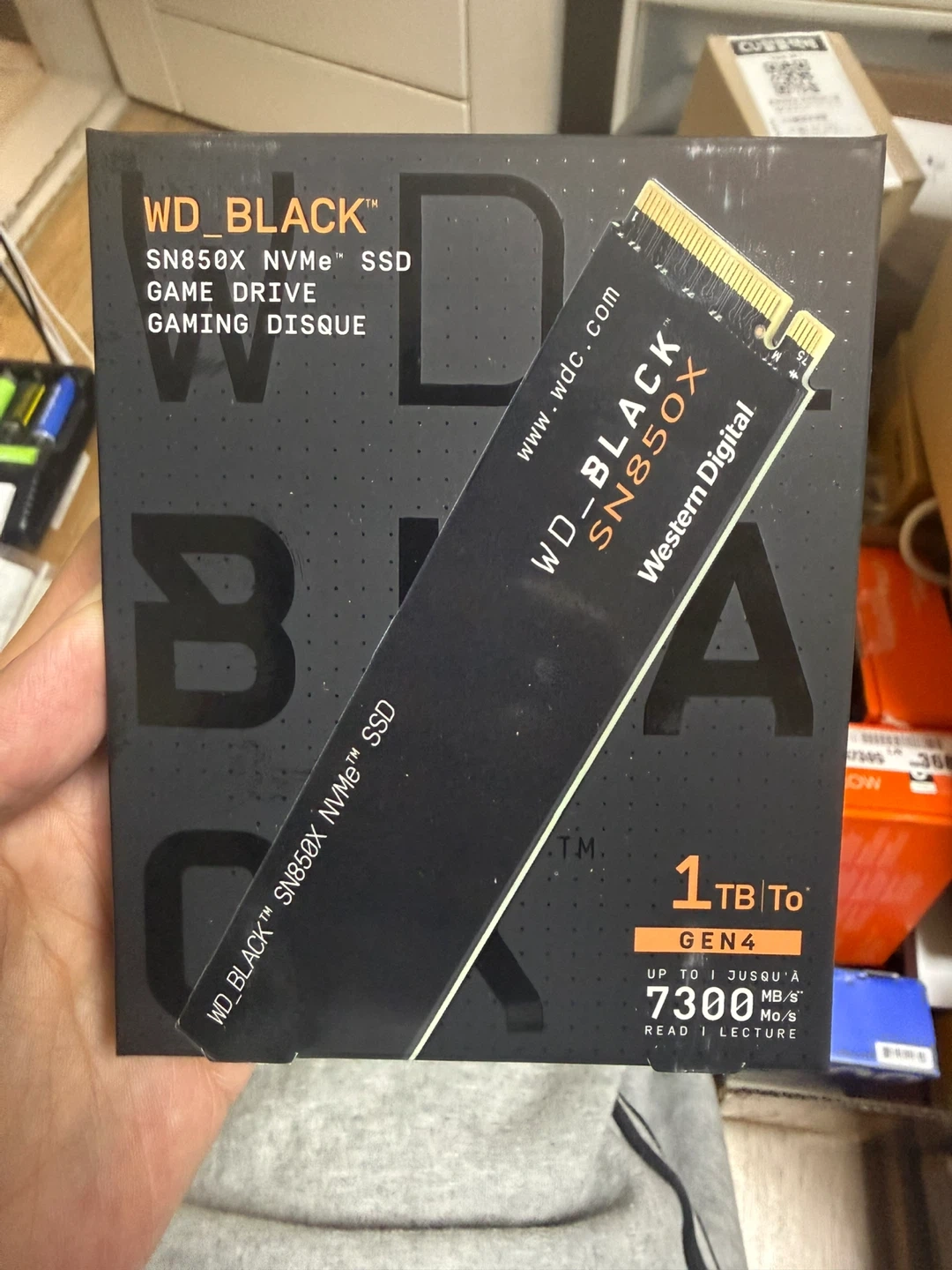 WD Black SN850X 1TB SSD 미개봉