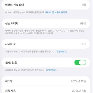 아이패드 프로 m4 11인치 256 판매합니다