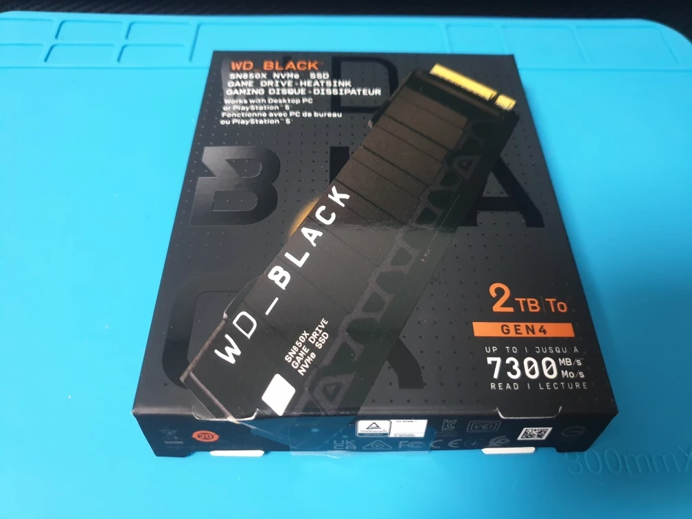 WD SN850X 2TB 히트싱크