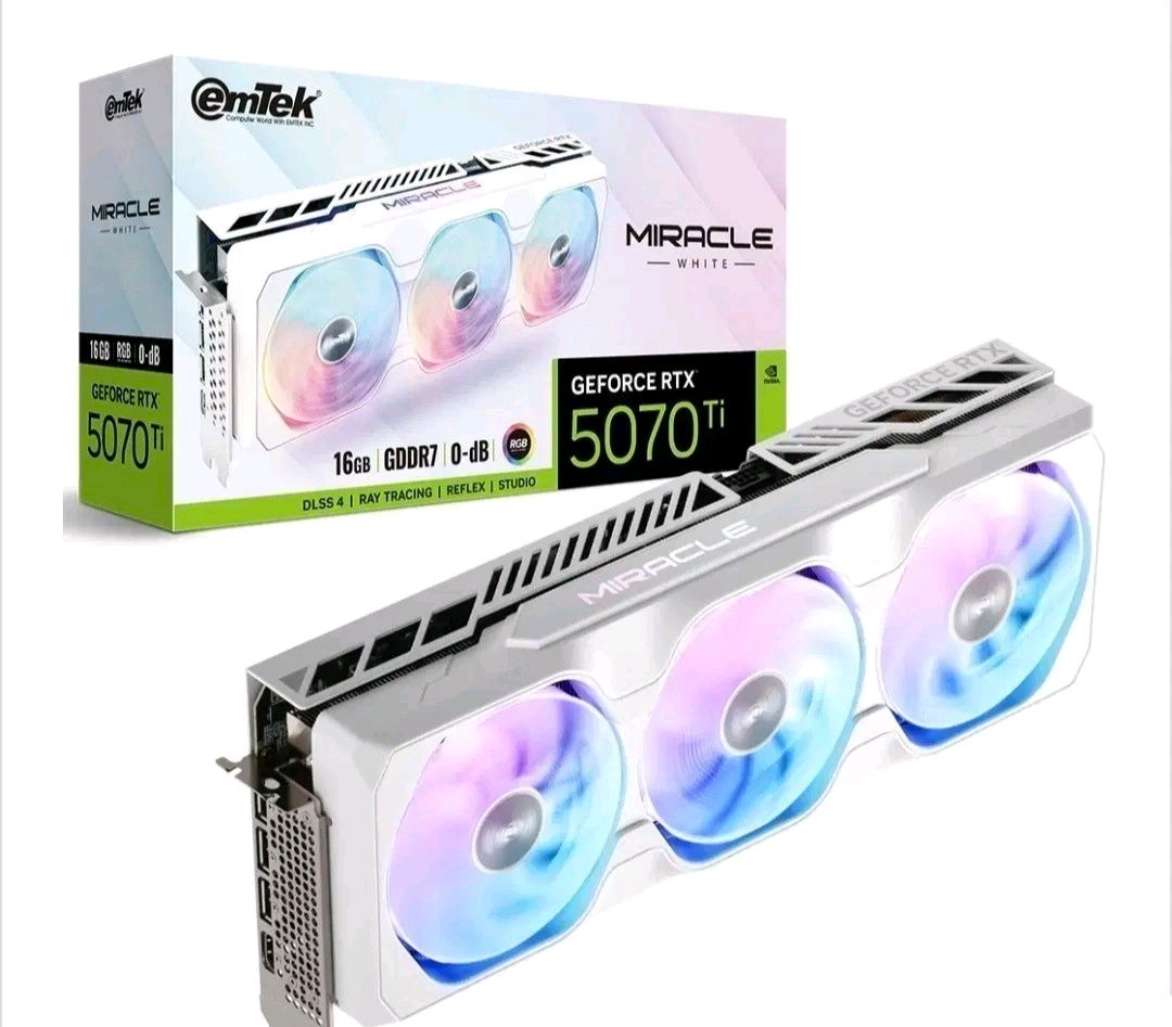 이엠텍 RTX 5070 TI 미라클(직거래만)