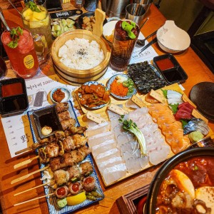 야보쿠시 — [신도림] 야보쿠시 7만원 식사 이용권 제공 ( 모리아와세 스페셜 세트 2인 기준 금액 : 68,000 )