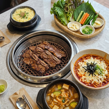 LA갈비 500g 2인 세트 제공 (2인 이상 방문 필수) — [서울/사당] 우담정 [49,000원 상당] LA갈비 500g 2인 세트 제공 (2인 이상 방문 필수)