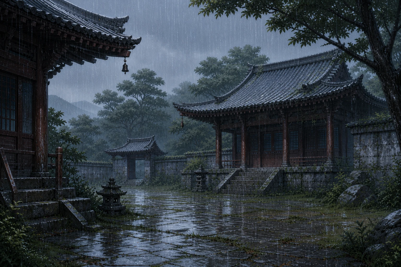 절 · 낮