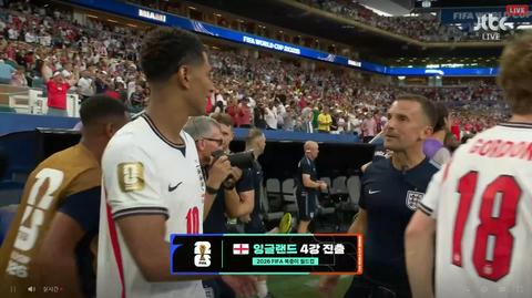 월드컵) 바이킹 침몰, 잉글랜드 4강 진출
