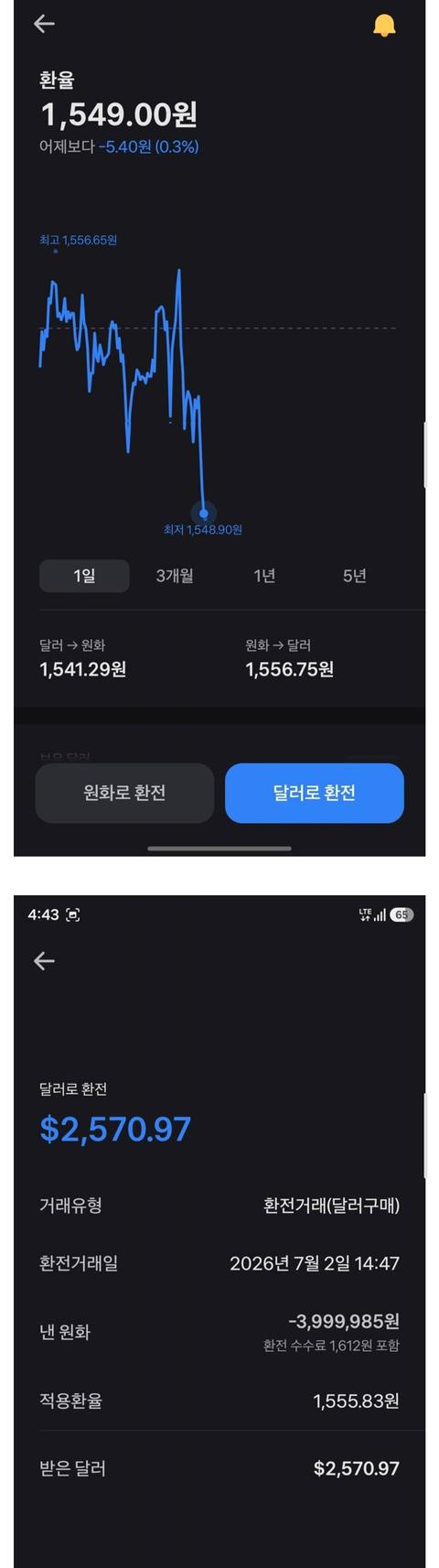 [이슈]환율 짤 모음