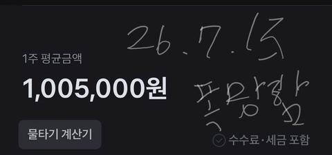 하닉 던지기 고민되네여
