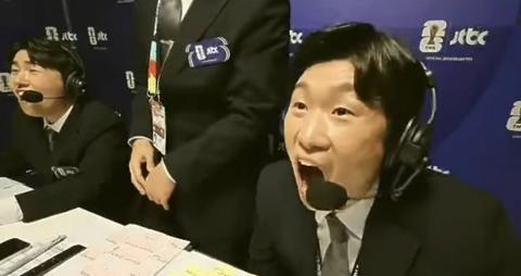 우즈벡 골 넣을때 박지성 모습