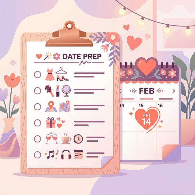 Blind Date Guide Illustration