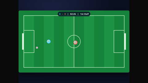 Arcade Soccer (GPT 5.3 Codex)