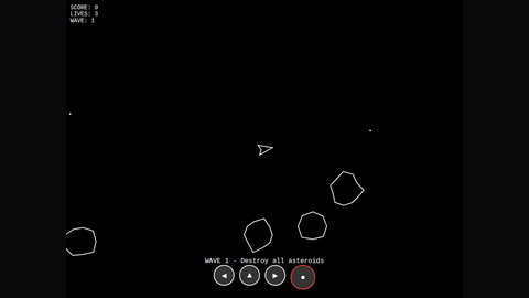 Asteroids (GPT 5.3 Codex)